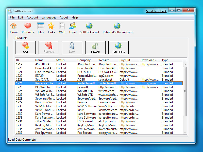 Screenshot for SoftLocker.net 2.0